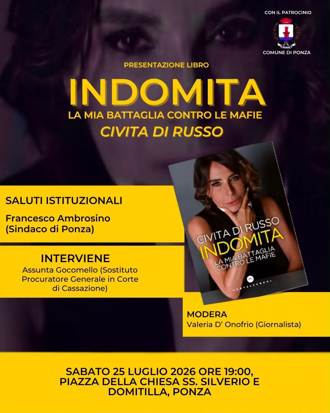 Presentazione del libro "Indomita" di Civita Di Russo