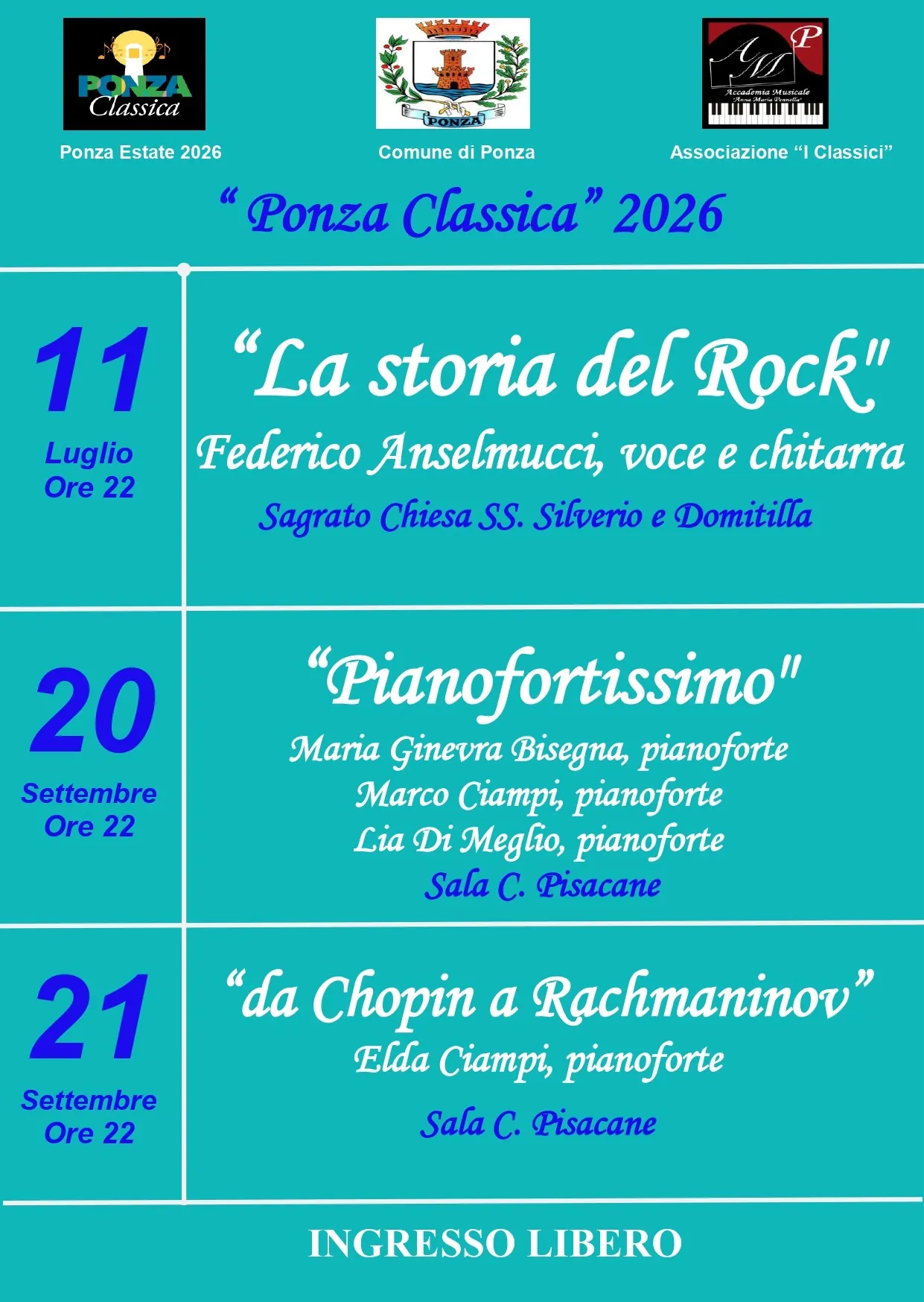 Ponza Classica – "Pianofortissimo"