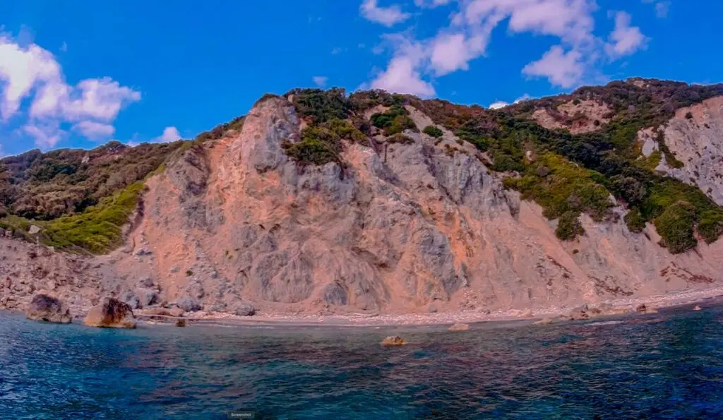 La spiaggia della Calcara