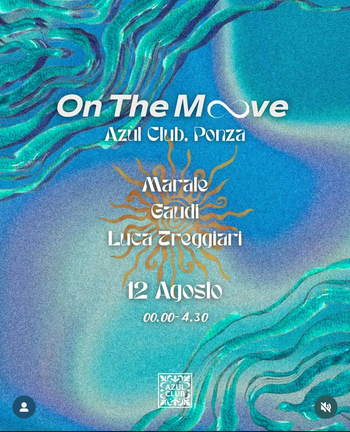 On The Move – Azul Club Ponza