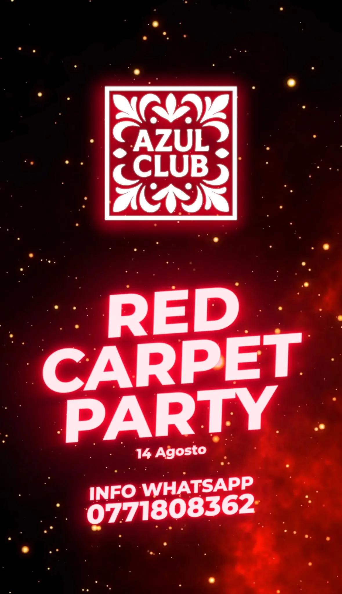 RED CARPET PARTY – Azul Club Ponza