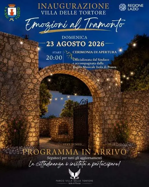 Inaugurazione di Villa delle Tortore: Emozioni al Tramonto